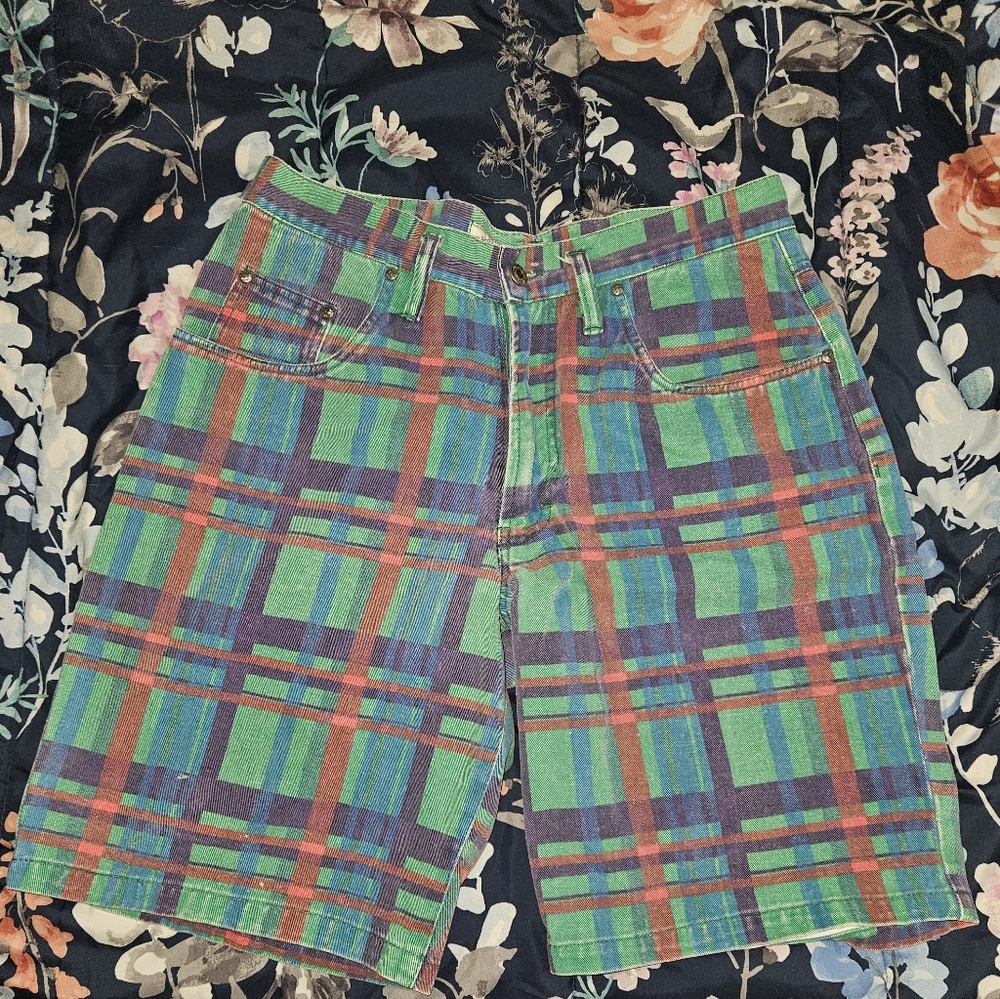 Checkered Shorts